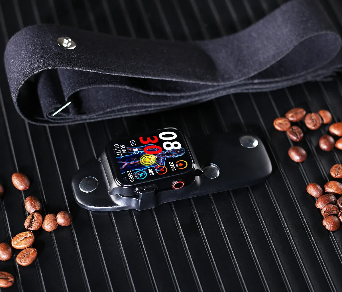 QUANTYVO™ Protector - Pain Free Blood Sugar Monitoring & ECG Chest Strap