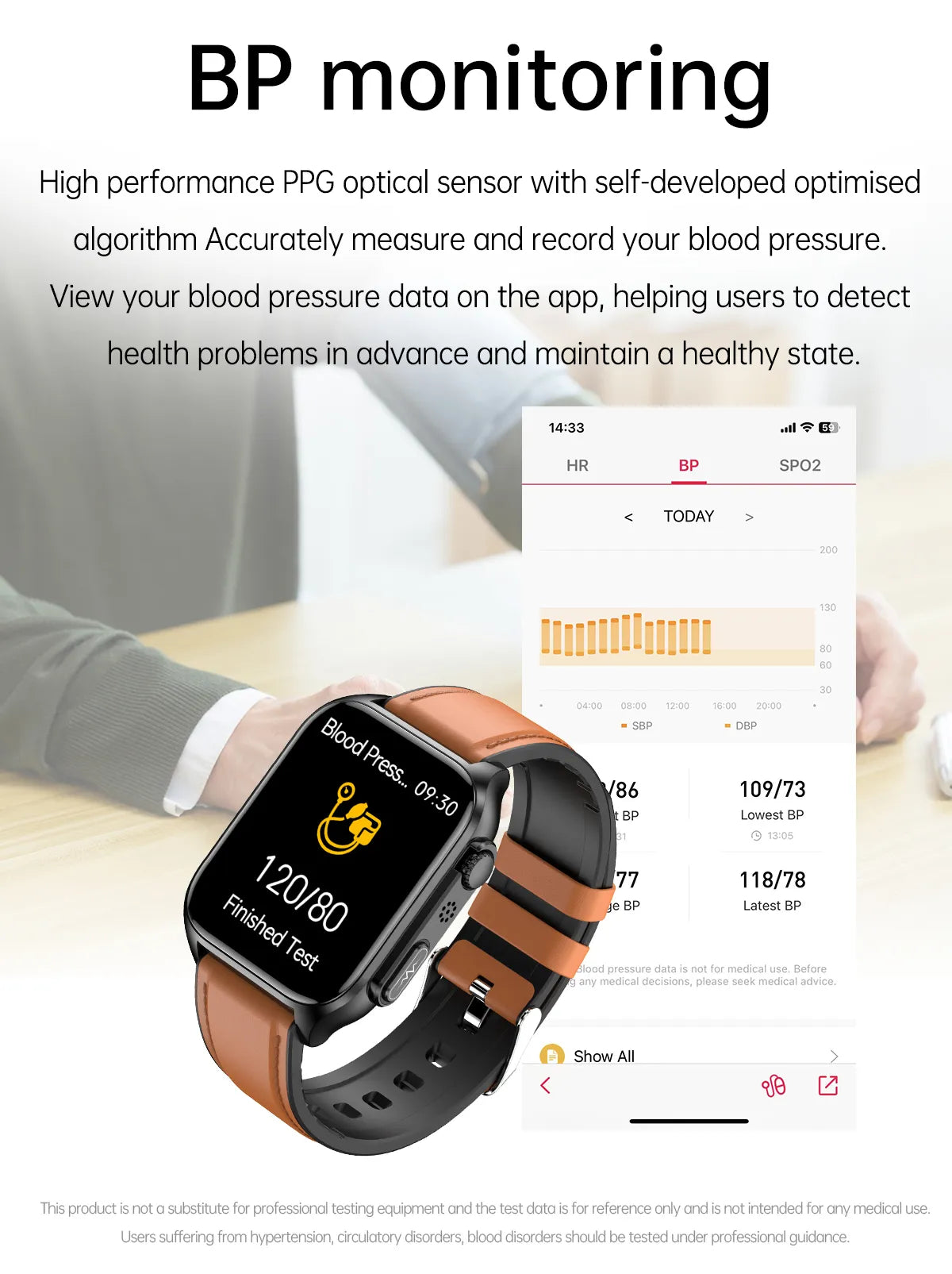 QUANTYVO™ CARE Plus 3 - Non-Invasive Blood Glucose Monitoring Smartwatch