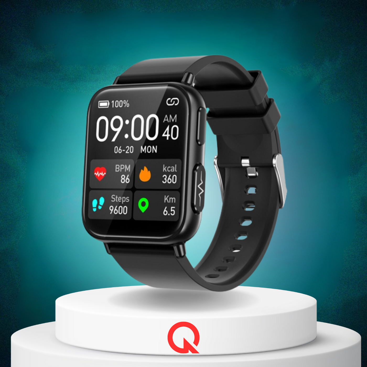 QUANTYVO™ CARE Plus 2 - Non-Invasive Blood Glucose Monitoring Smartwatch